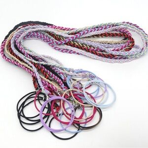 Colorful Braided Elastic Hair Ties